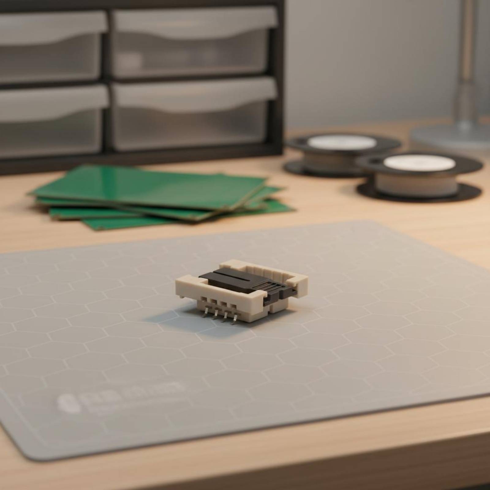Electronics & Gadgets Beginning With D - مقبس اختبار QFN8 مفصلي، مقبس توصيل
