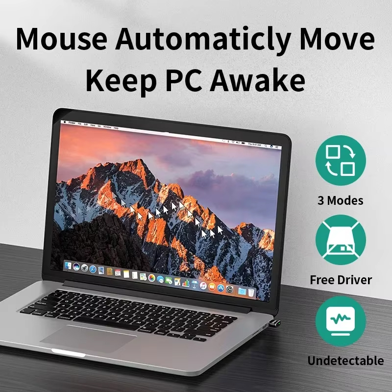 Unnlink USB Mouse Jiggle، محرك - مراجعة Auto Mouse Mover وسعره