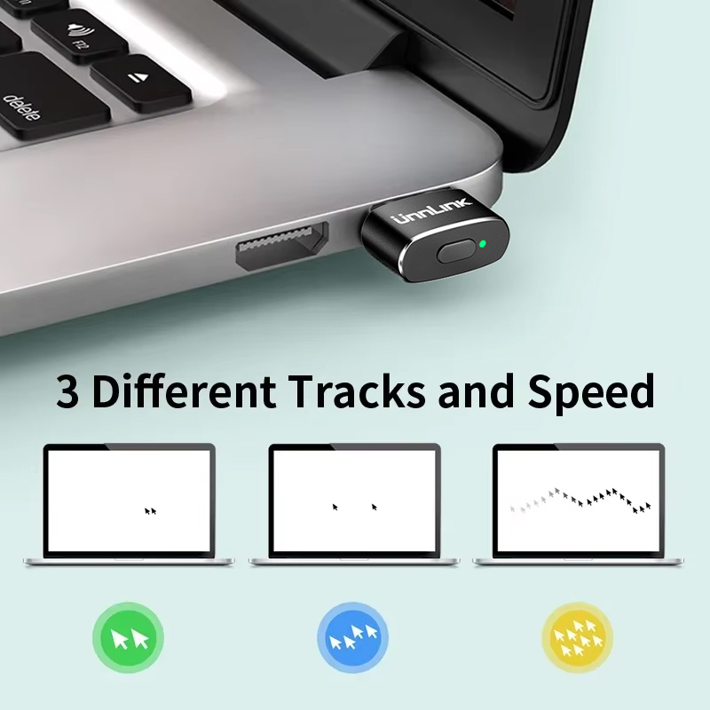 Unnlink USB Mouse Jiggle، محرك - مراجعة Auto Mouse Mover وسعره