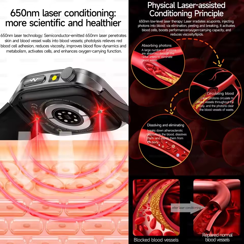 2026 جديد الصحة ساعة ذكية العل - مراجعة Laser Distance Measure وسعره