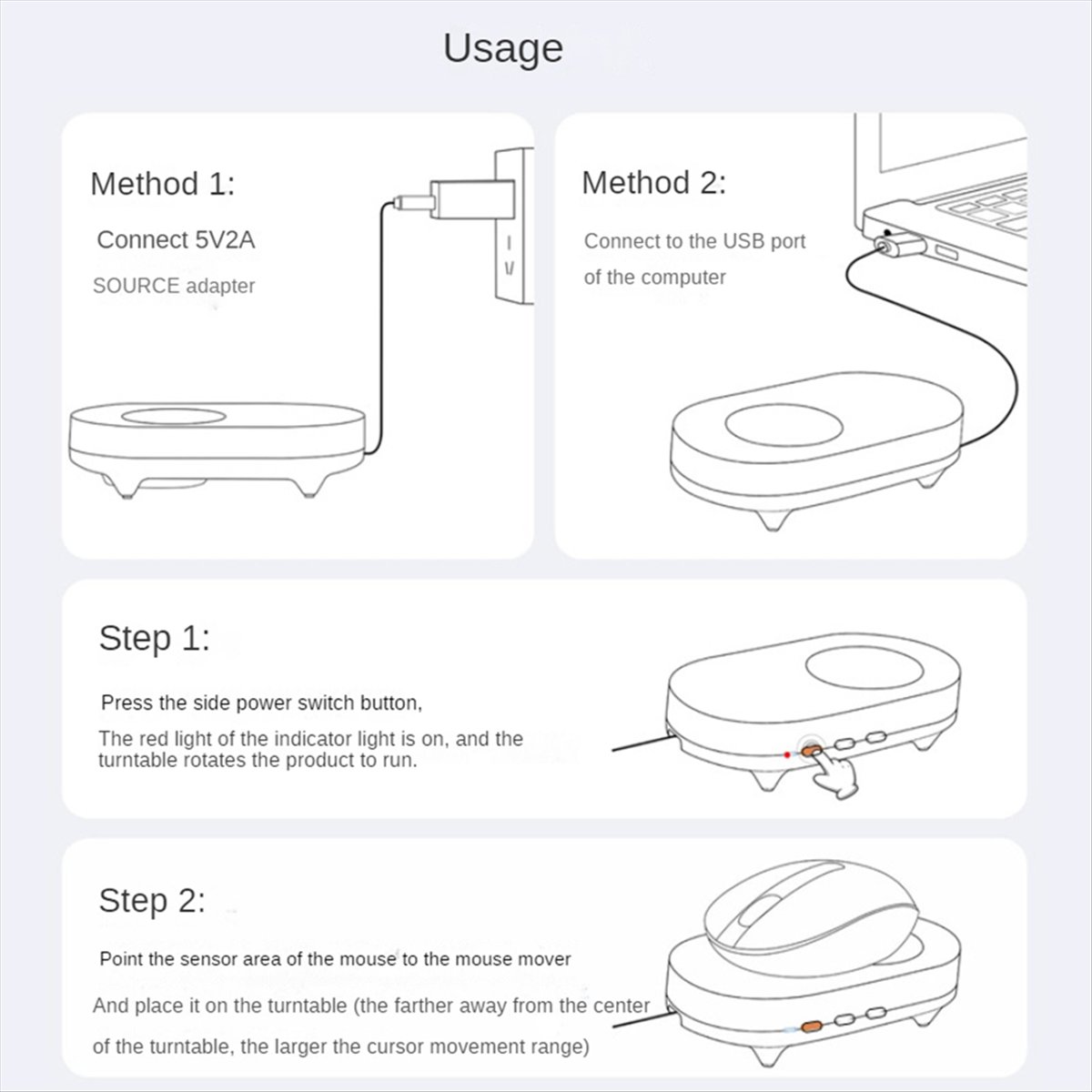 جهاز تحريك الماوس A43M غير قاب - مراجعة Auto Mouse Mover وسعره