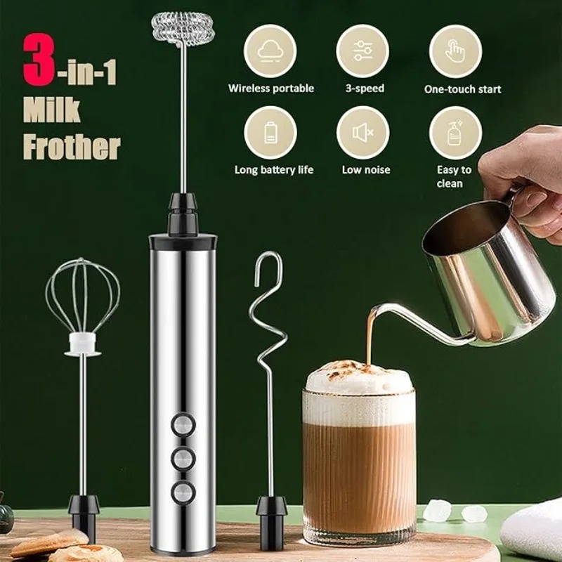 خلاط حليب كهربائي محمول 3 في 1 - مراجعة Electric Gadget وسعره