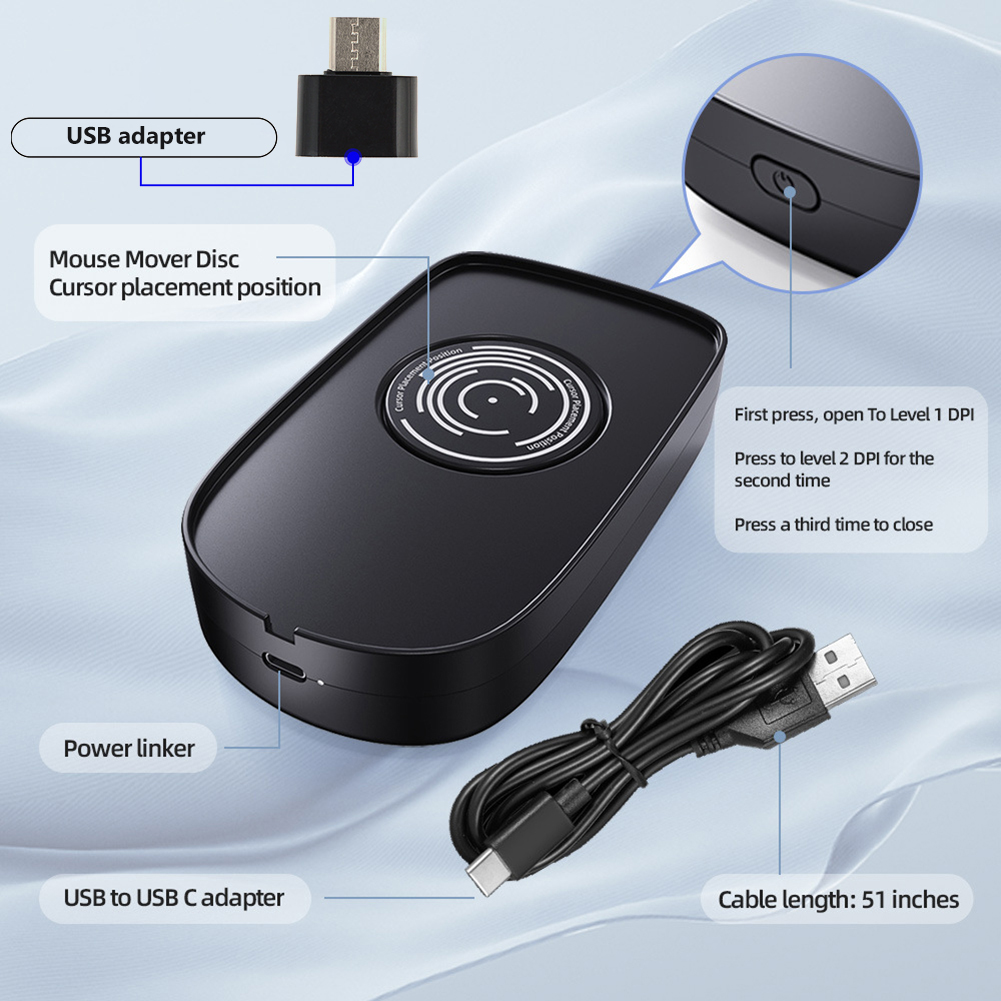 ماوس Jiggler غير قابل للاكتشاف - مراجعة Auto Mouse Mover وسعره