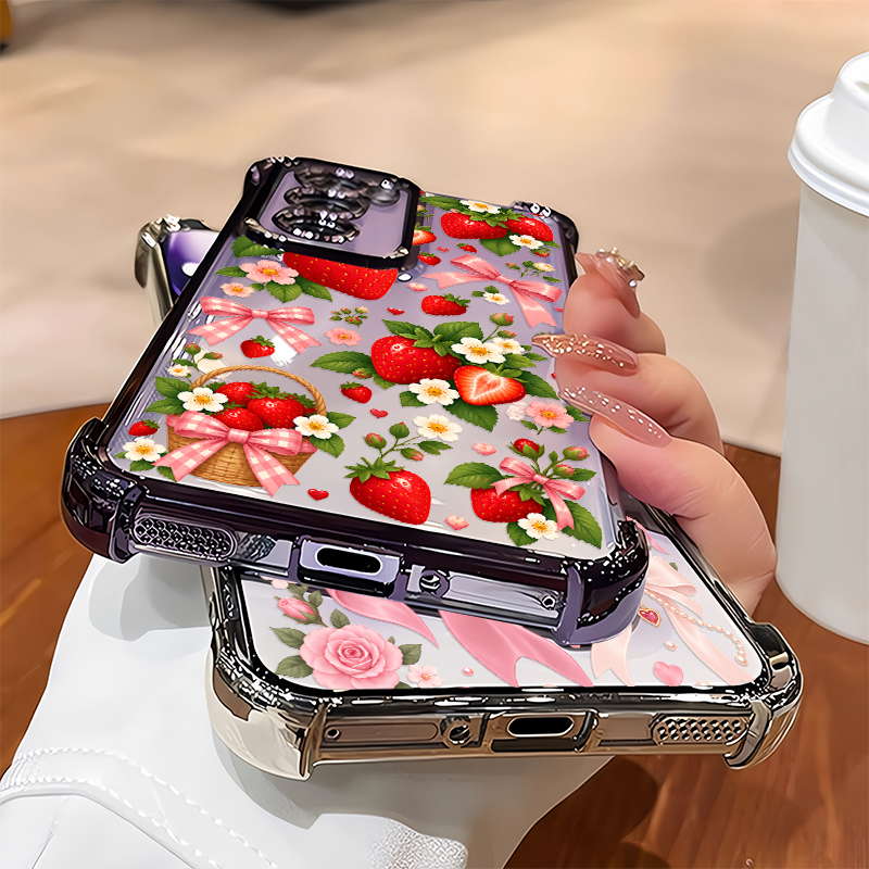غطاء هاتف لطيف بطبعة زهور وربط - مراجعة Oppo A78 وسعره