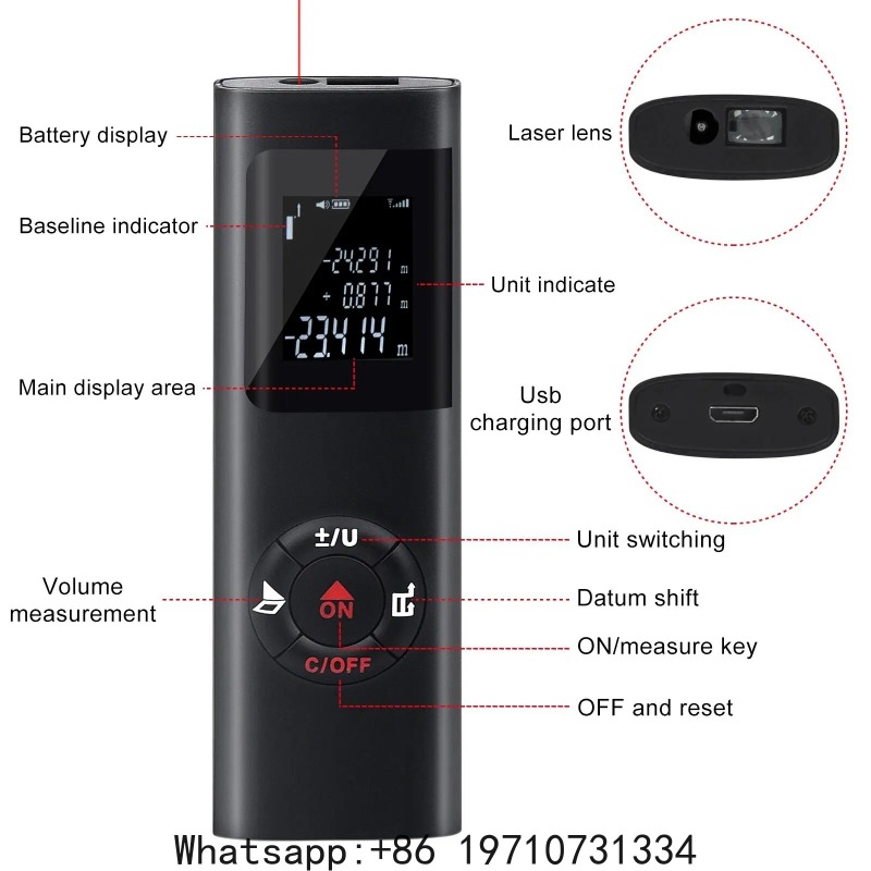 جهاز قياس المسافة بالليزر الذك - مراجعة Laser Distance Measure وسعره