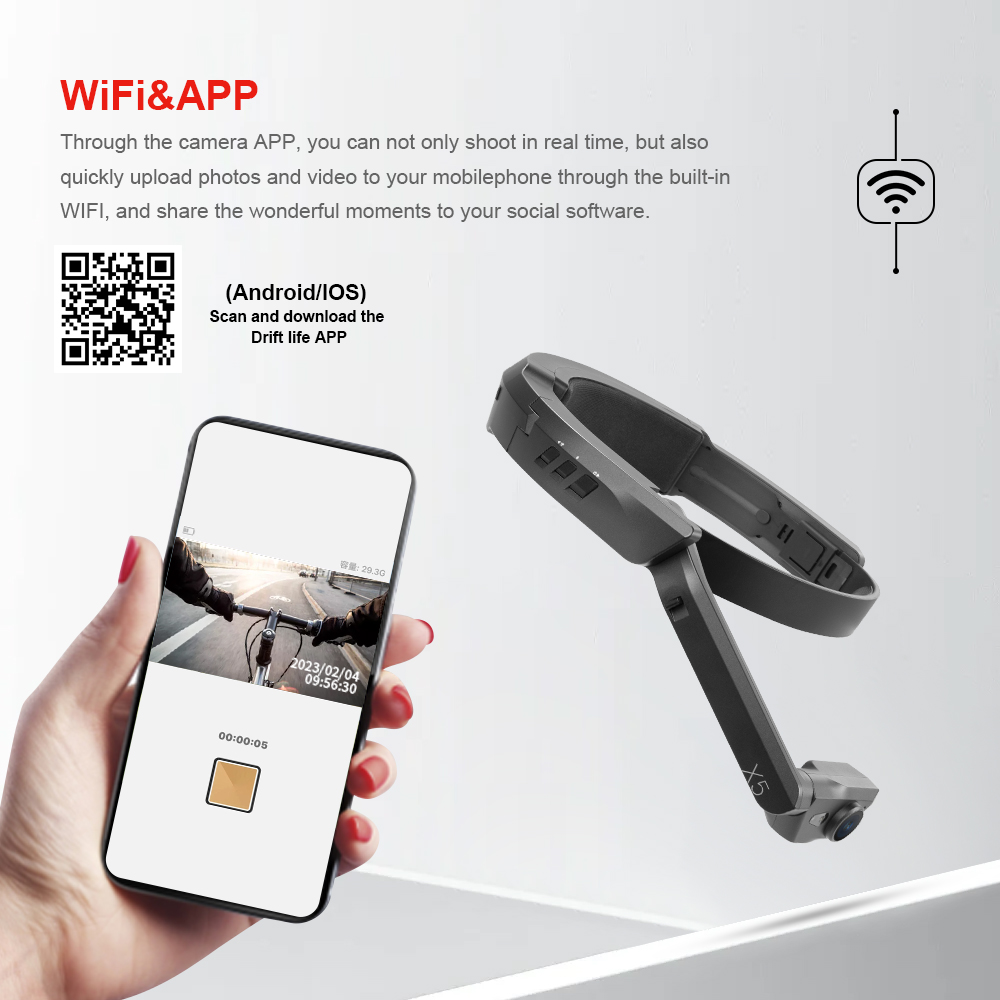 كاميرا أكشن دريفت جوست X5 بدقة - مراجعة Unique Electronics Gadgets وسعره