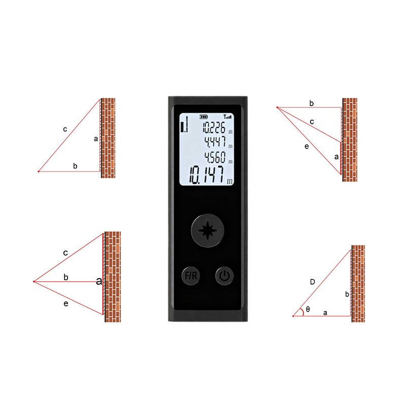 ليزر صغير Rangefinder شريط قيا - مراجعة Laser Distance Measure وسعره